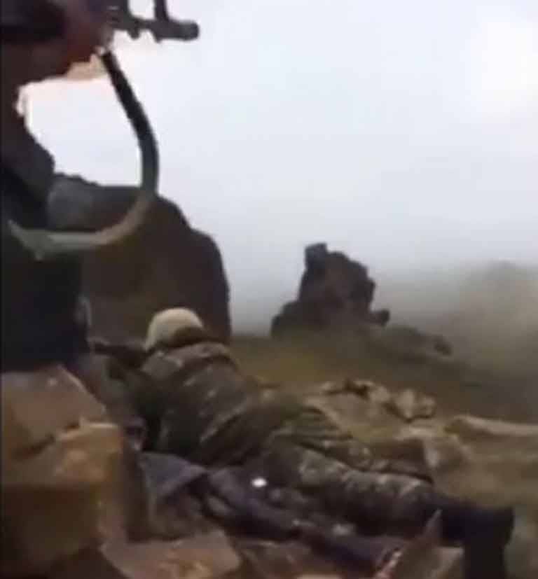 Стрелковый бой на границе Армении и Азербайджана