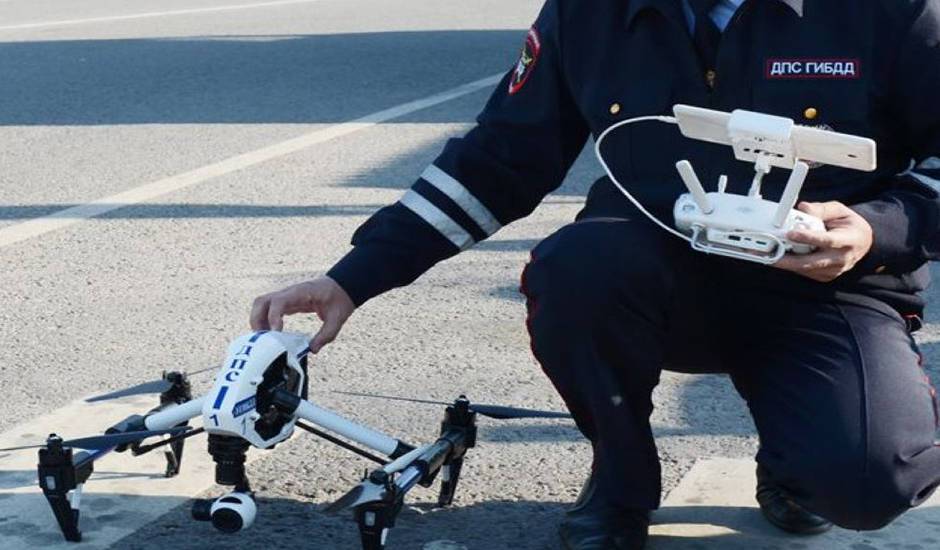 Госавтоинспекция начала использовать дроны для выявления нарушений ПДД