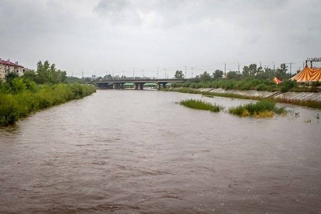 Уровень воды в реках Забайкалья продолжит спадать в ближайшие двое суток