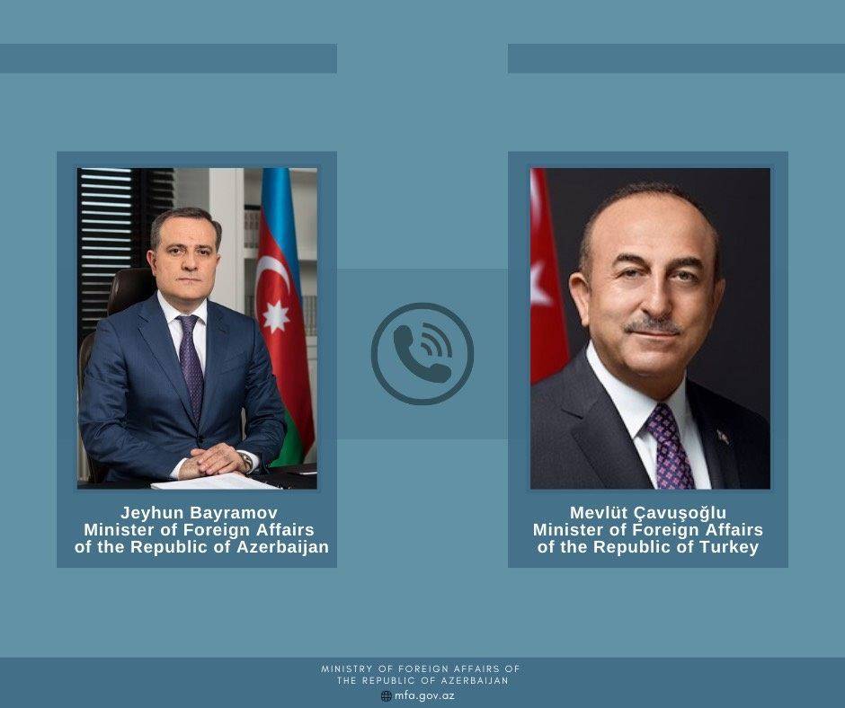 Главы МИД Азербайджана и Турции обсудили миротворческую миссию своих стран в Афганистане