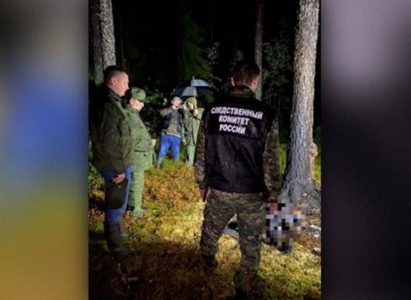 В лесу под Петербургом нашли останки женщины и ребенка