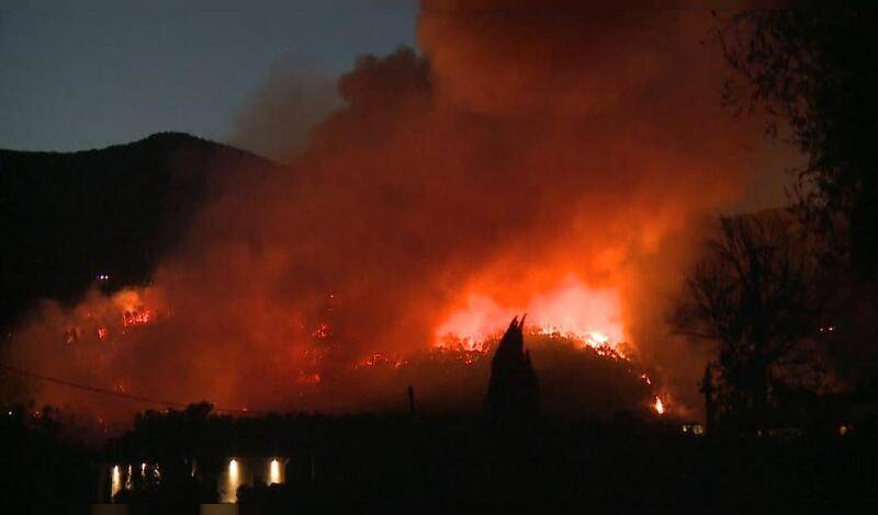 В Испании около 800 человек эвакуировали в связи с лесными пожарами