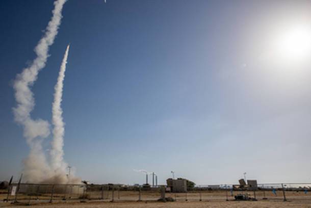 Система ПВО сбила ракету из Газы, летевшую в направлении Сдерота