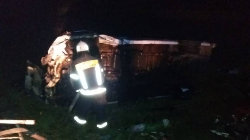 В Тамбовской области в результате ДТП с микроавтобусом погиб один человек