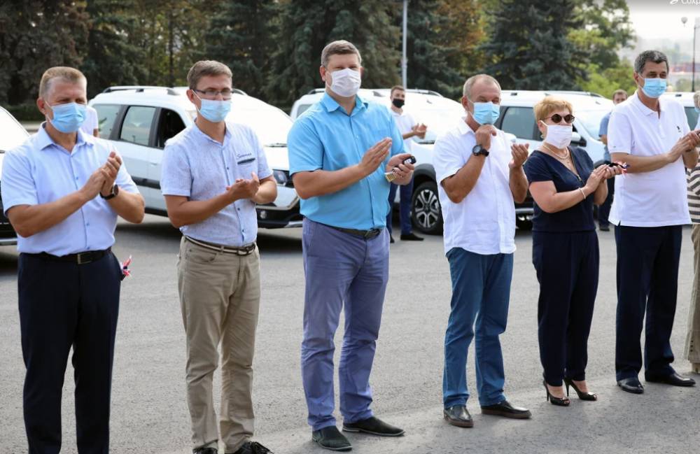 22 новых «Ларгуса» отправились в районные больницы Липецкой области