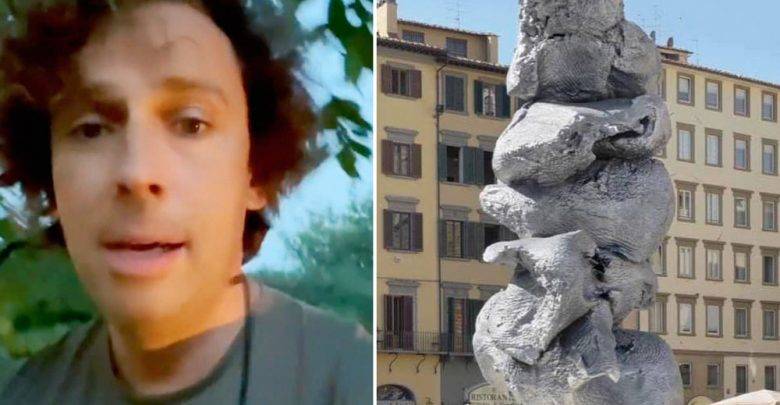 "Это мерзко": Галкина ужаснул арт-объект в виде кома глины в центре Москвы