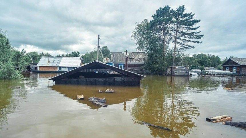 Новая волна паводка накрыла Хабаровский край