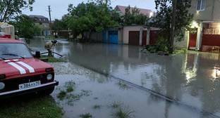 Жители Анапы пожаловались на бездействие властей после наводнения