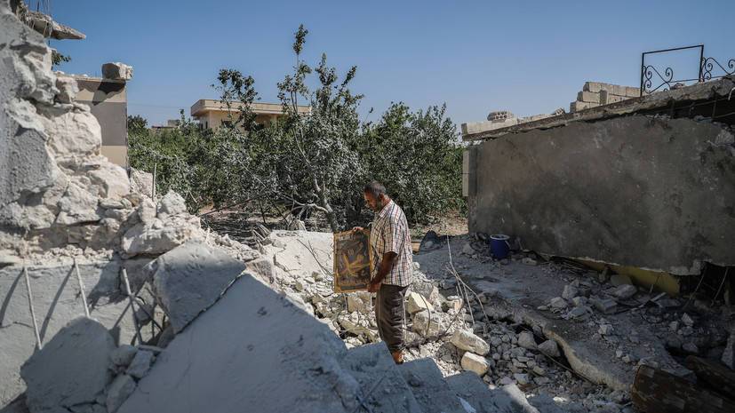 Террористы совершили 24 обстрела в идлибской зоне деэскалации в Сирии