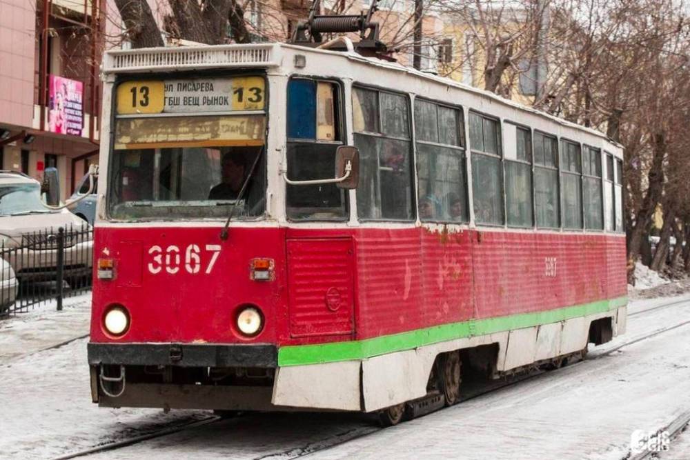 Трамвай №13 временно перестанет ходить из-за строительства четвертого моста в Новосибирске