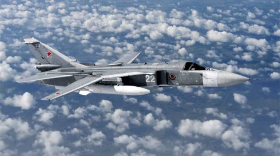 Британские истребители перехватили российский Су-24 над Черным морем