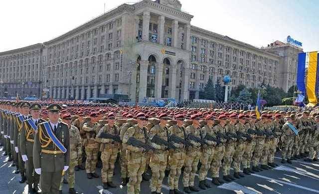 В Киеве из-за репетиций парада ко Дню независимости перекроют движение на десятках улиц