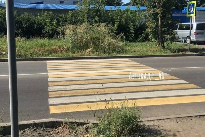 В Курске нашли пешеходный переход в никуда