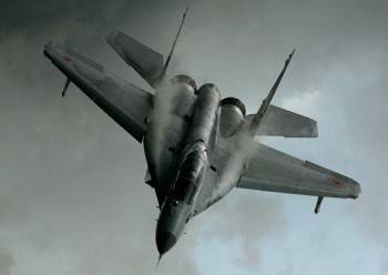Истребитель МИГ-29 разбился час назад, летчик погиб