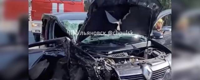 Пять человек получили травмы в массовом ДТП в Ульяновске