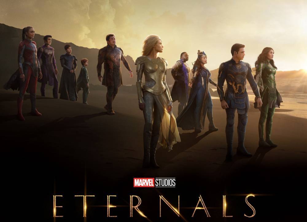 Вышел финальный трейлер супергеройского боевика Eternals / «Вечные» от Marvel, премьера — 5 ноября 2021 года