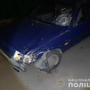 В Запорожской области пьяный водитель врезался в мотоцикл и скрылся с места ДТП. Фото