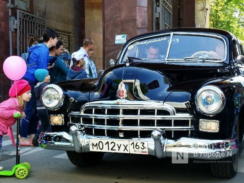Нижегородцы смогут посмотреть на ретро-автомобили в рамках фестиваля «Горький Классик Нижний 800»