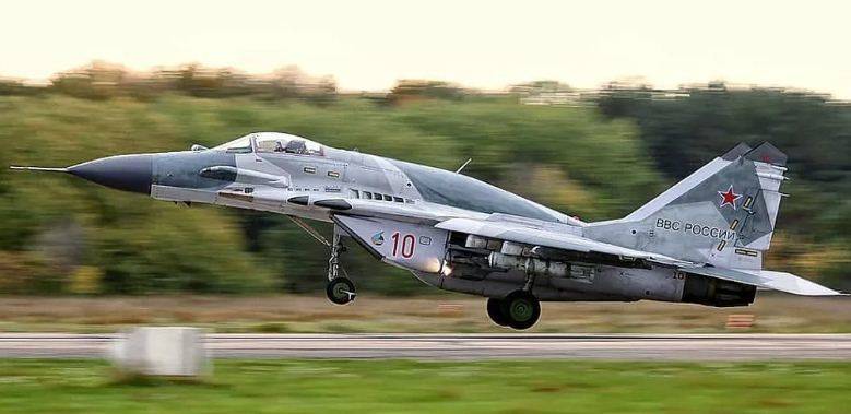 В Астраханской области потерпел крушение истребитель МиГ-29
