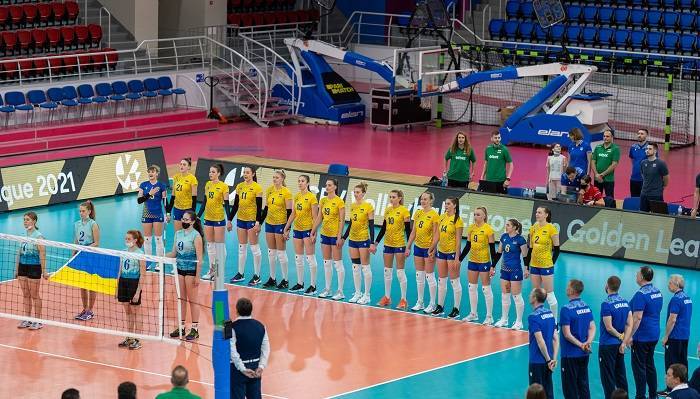Женская сборная Украины по волейболу проиграла Нидерландам в первом матче чемпионата Европы