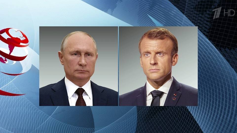 Состоялся телефонный разговор Владимира Путина с президентом Франции Эммануэлем Макроном и премьер-министром Италии Марио Драги