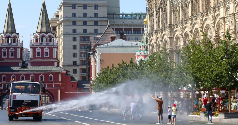 В Москве объявили оранжевый уровень опасности из-за жары