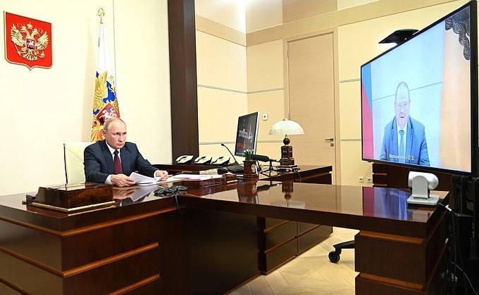 Встреча с врио губернатора Пензенской области Олегом Мельниченко