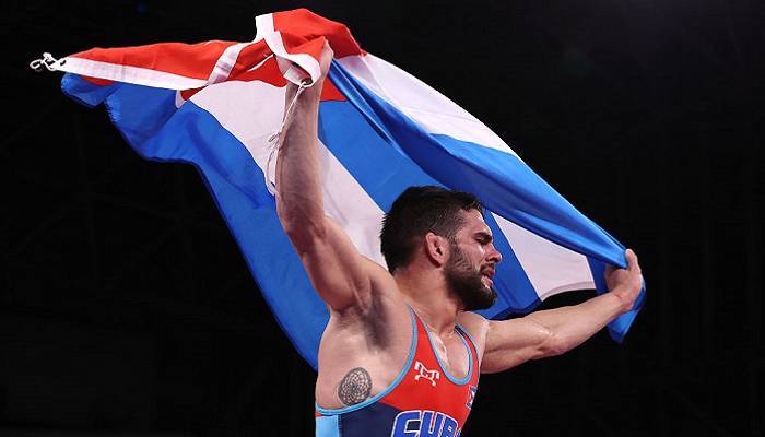 Кубинец Орта Санчес выиграл золото Олимпиады в греко-римской борьбе до 60 кг