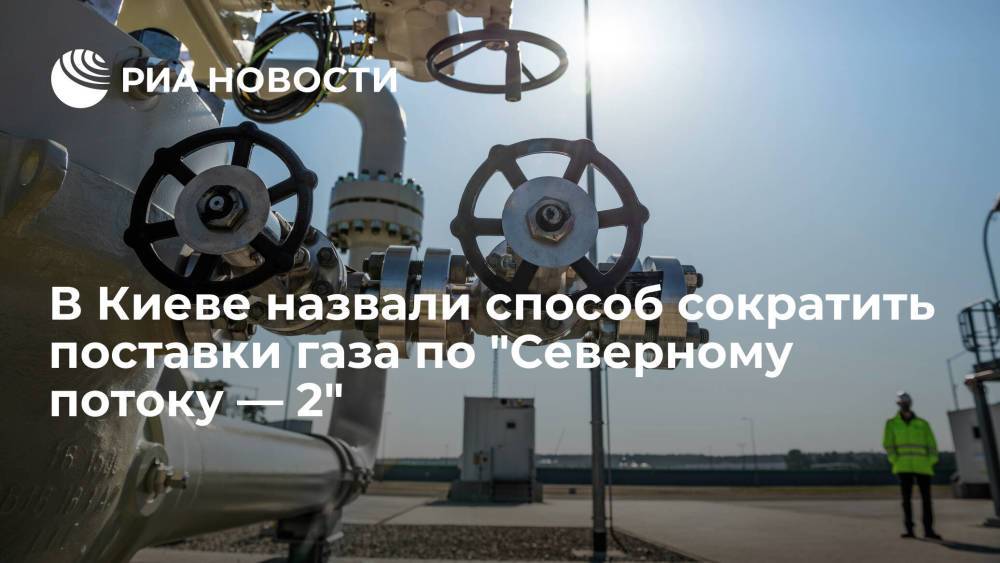Глава "Оператора ГТС Украины" Макогон назвал способ снизить поставки газа по "Северному потоку — 2"