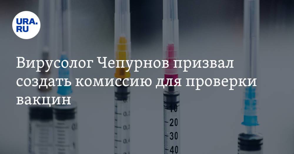 Вирусолог Чепурнов призвал создать комиссию для проверки вакцин
