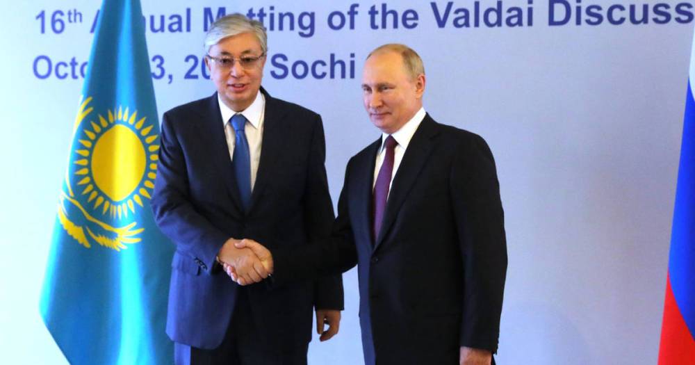 Кремль: Путин проведет встречу с президентом Казахстана