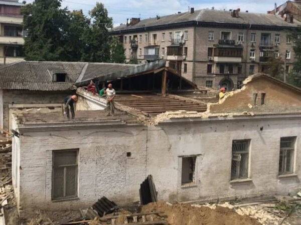 Документацию по усадьбе Барбана, которую разрушили в Киеве, одобрил Минкульт – СМИ