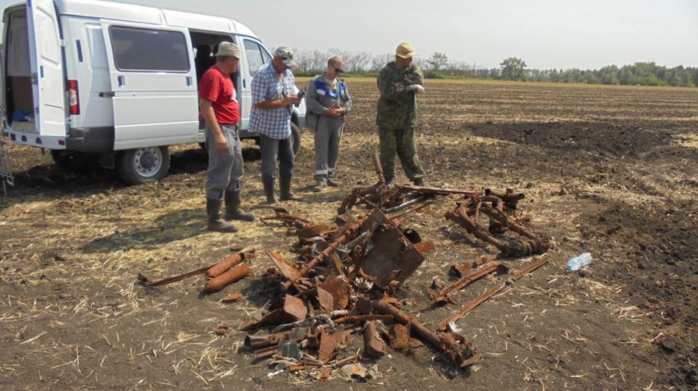 В Воронежской области нашли обломки военного штурмовика Ил-2
