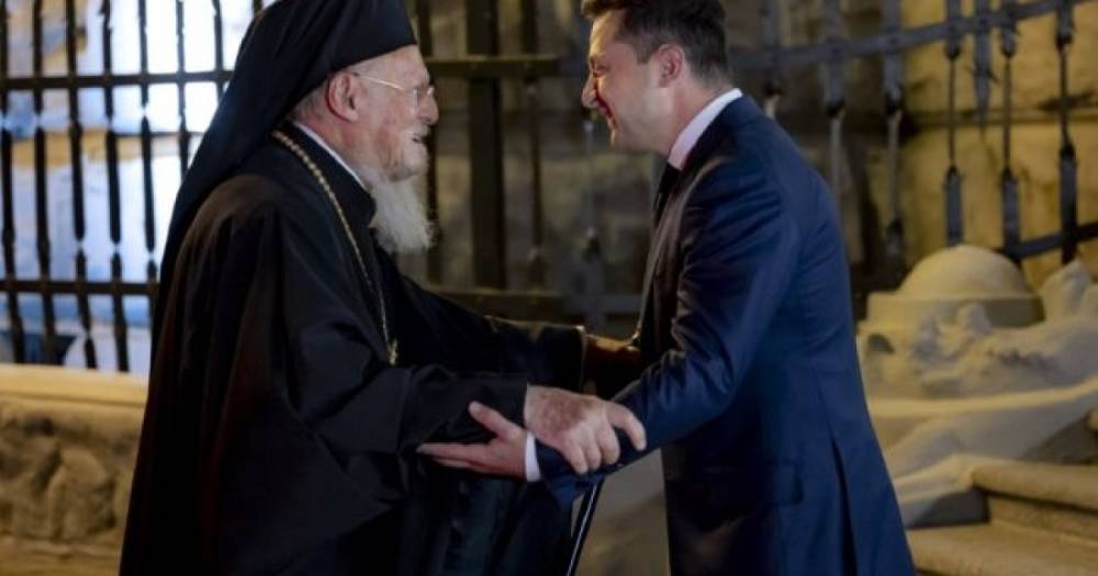 "Это знаковое событие": Зеленский встретился с патриархом Варфоломеем