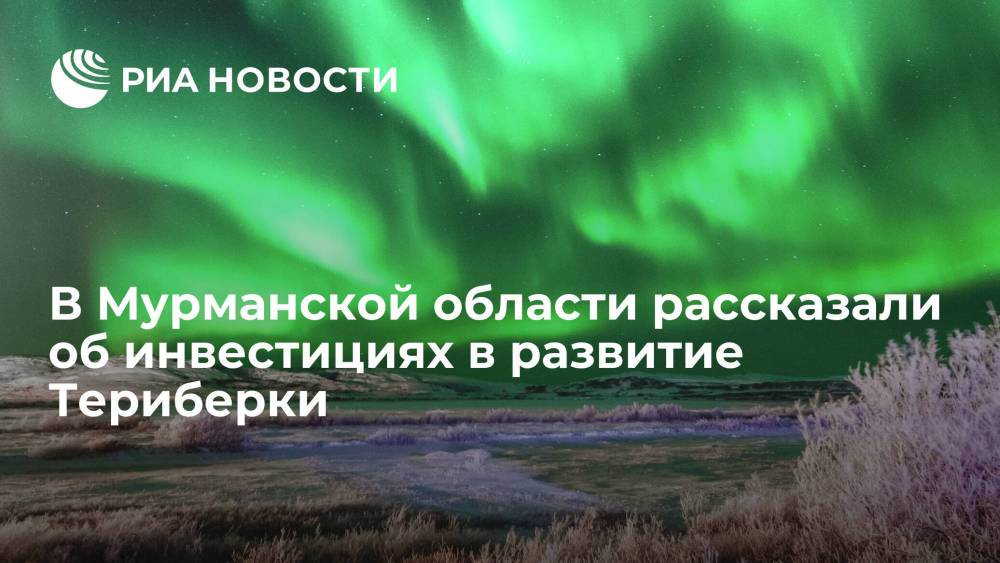 Глава Мурманской области Чибис: инвесторы готовы вложить в развитие Териберки три миллиарда рублей