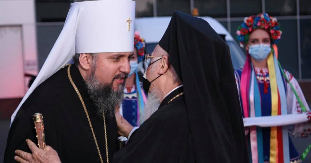 В Киеве прошла благодарственная молитва при участии Вселенского патриарха Варфоломея