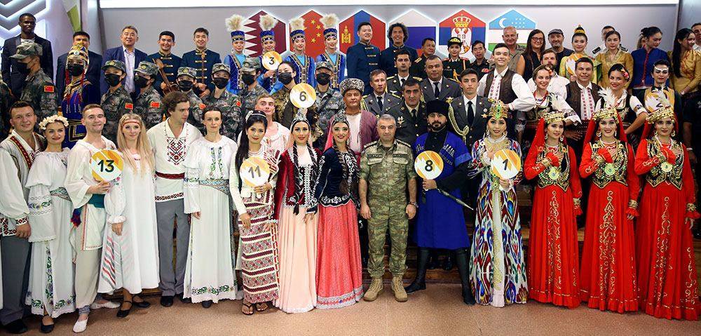 Азербайджанские военнослужащие участвуют в конкурсе «Армия культуры» в Москве (ФОТО)