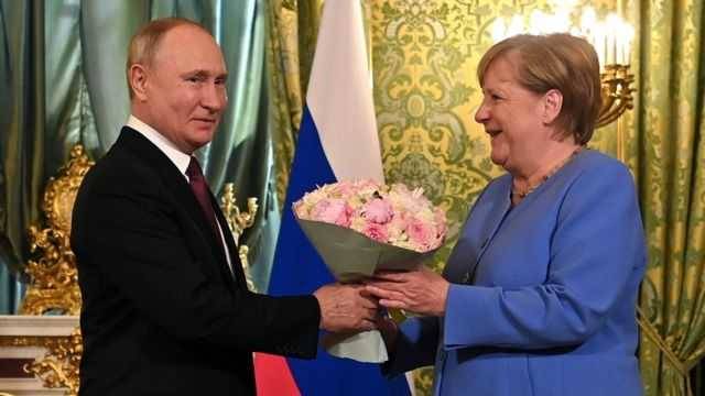 На встрече с Меркель Путин отчитал США за Афганистан — The Washington Post