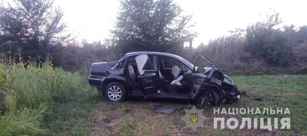 В Одесской области Volkswagen вылетел с трассы: есть пострадавшие