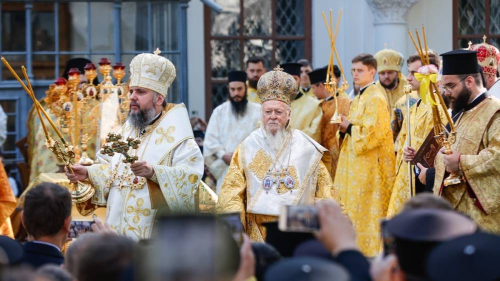 Вселенский патриарх Варфоломей посещает Украину