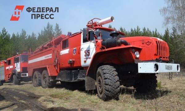 В одном из районов Челябинской области бушует лесной пожар