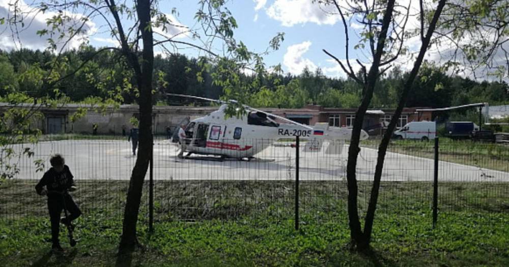 СК начал проверку жесткой посадки вертолета санавиации под Ивановом