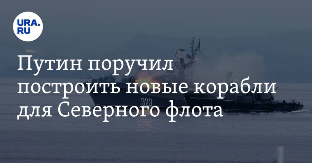 Путин поручил построить новые корабли для Северного флота