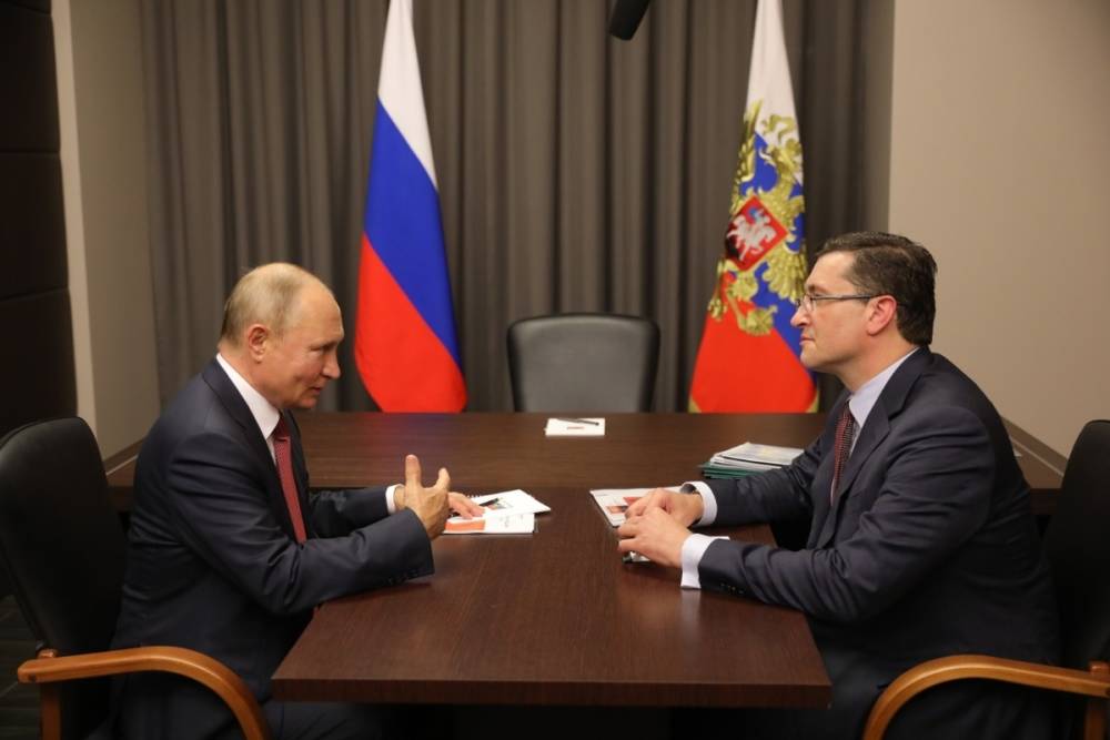 Никитин доложил Путину об улучшении инвестклимата в Нижегородской области