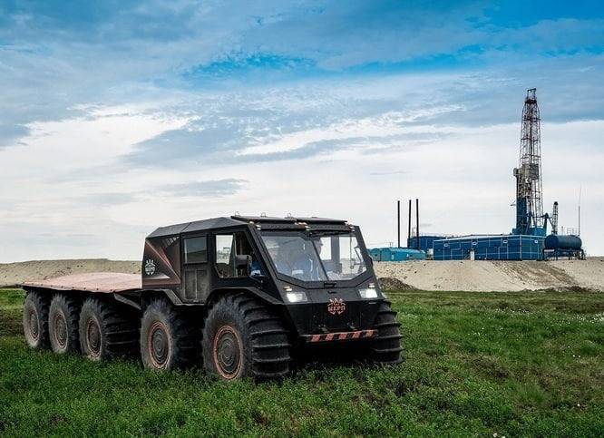 «Газпром нефть» провела испытания грузовых вездеходов на Ямале