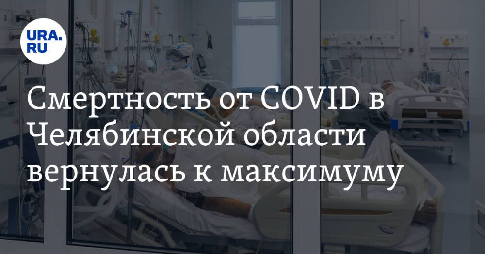 Смертность от COVID в Челябинской области вернулась к максимуму