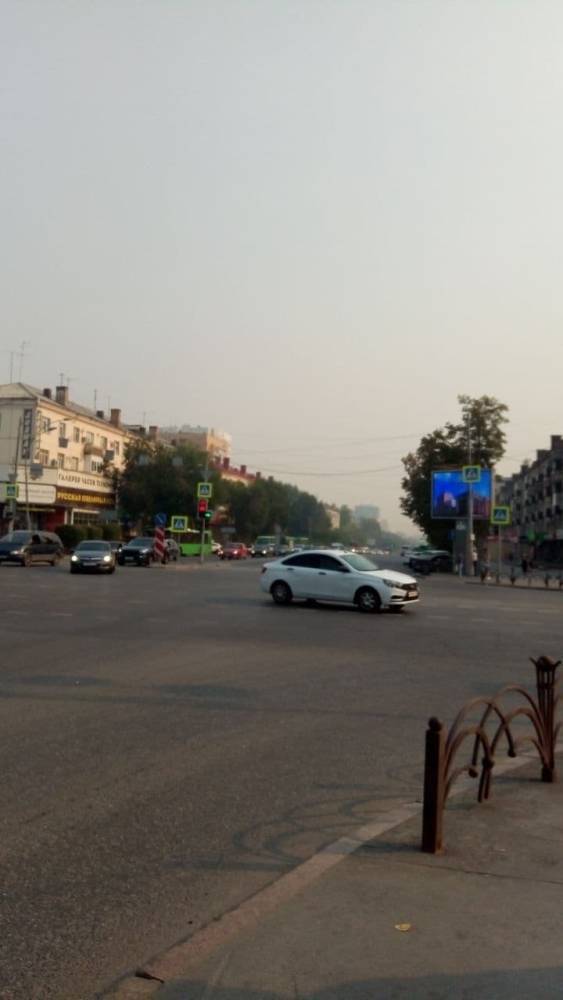 Роспотребнадзор выявил загрязнение воздуха из-за гари в Тюмени