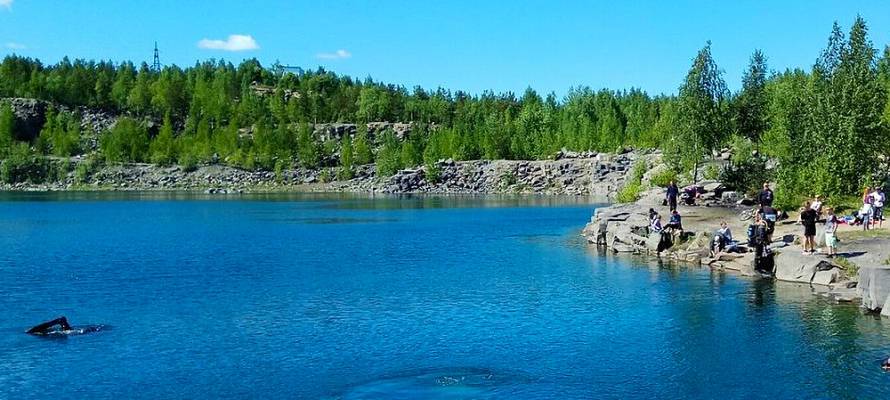 Опасные бактерии обнаружили в воде на Каменном карьере в Петрозаводске
