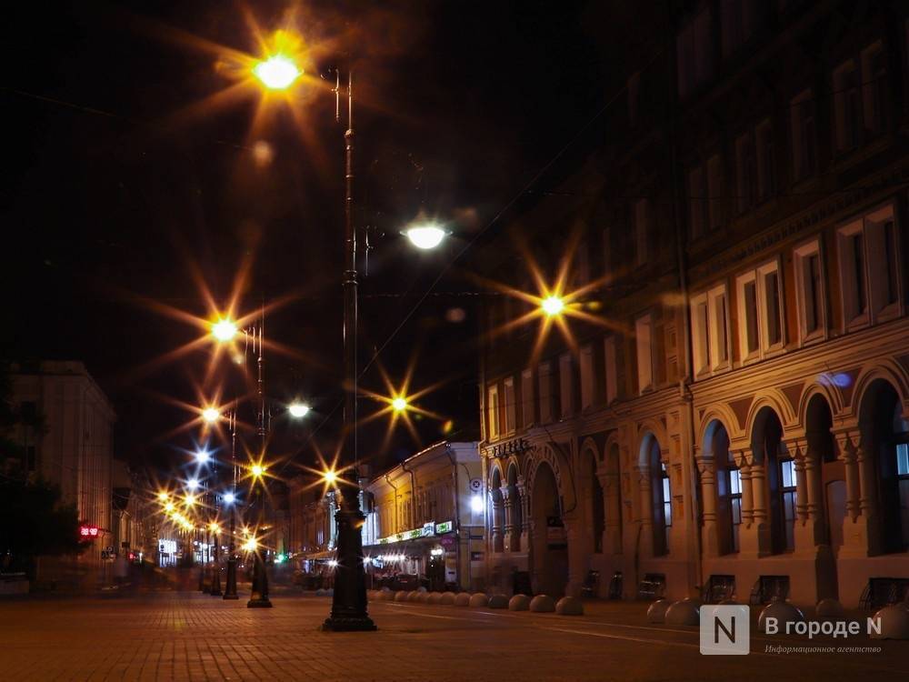 Нижегородцы продолжают жаловаться на темноту в центре города