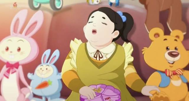 В Северной Корее, страдающей от нехватки еды, выпустили мультфильм о вреде лишнего веса (ВИДЕО)